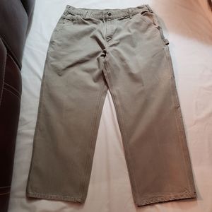 CARHARTT Dungaree Fit Carpenter Pants Mens Sz 40x30 Canvas Jeans